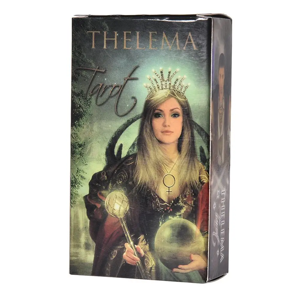 78 шт. полная английская карта Thelema Tarot настольная доска игра карточка для гадания