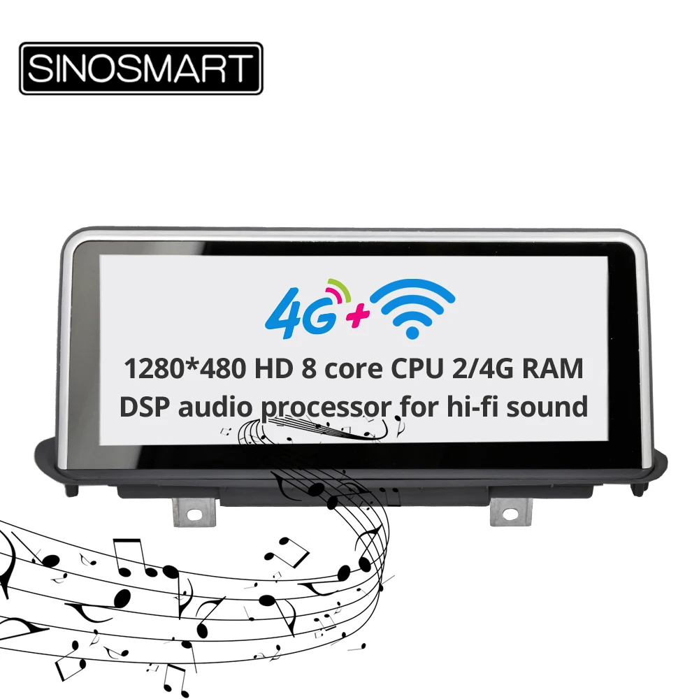 Sinosmart Android 8 1 IPS 2.5D экран автомобильный gps Мультимедиа Радио навигатор плеер для BMW