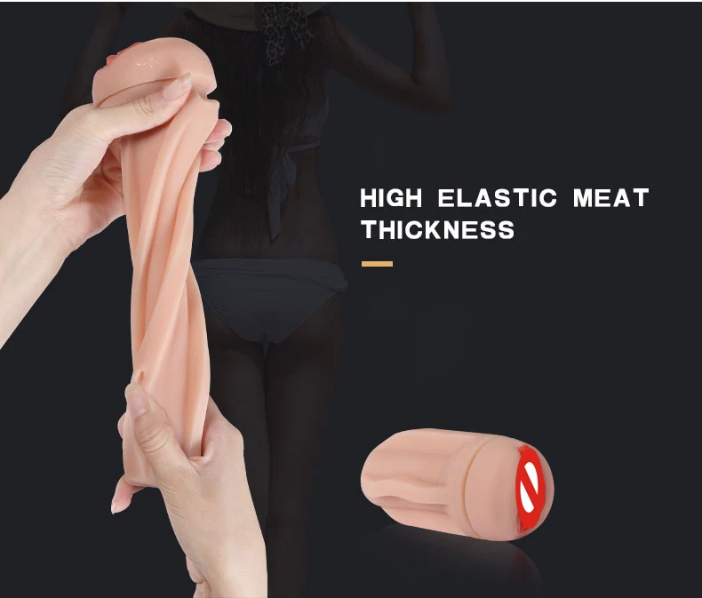 Реалистичная Вагина Анальный Мужской мастурбатор силиконовая Мягкая тугая