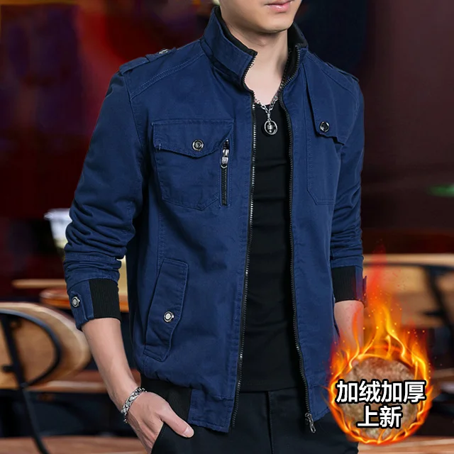 Новинка 2021 мужские куртки осенне-зимние повседневные теплые пальто Мужская