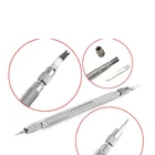 5 шт.компл. Съемник наконечников с двумя головками, сменный металлический ремешок, пружинный стержень, соединительный штифт, съемный ремешок, инструмент для ремонта часов