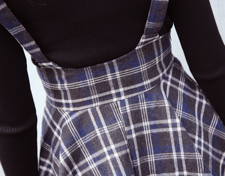 

Spring 2020 Plaid Strap Skirt Overalls Girls Party Dress Birthday Dresses