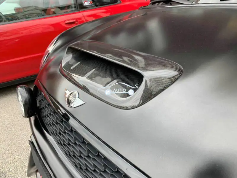 Углеродное волокно Прямая замена капюшон овальная крышка вкладыш