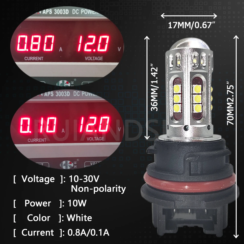 RUIANDSION 1 шт. 25 C'REE 1000Lm PH11 мотоцикл LED Скутер мопед фар алюминиевая крышка 10В-30 в 12 В