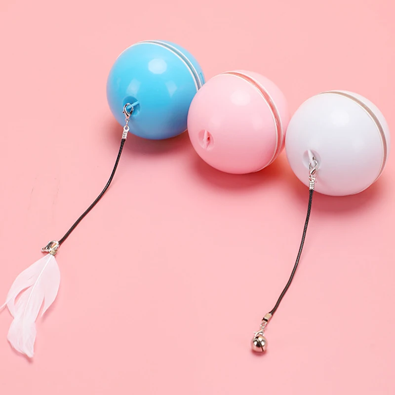 Умная игрушка для кошек интерактивная электронная самовращающаяся вращающаяся