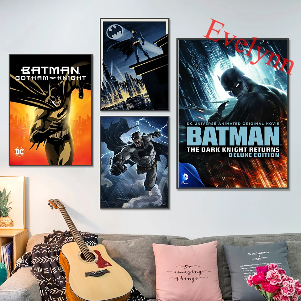 Бэтмен Темный рыцарь возвращает Dc искусство Вселенная животное Гостиная Декор