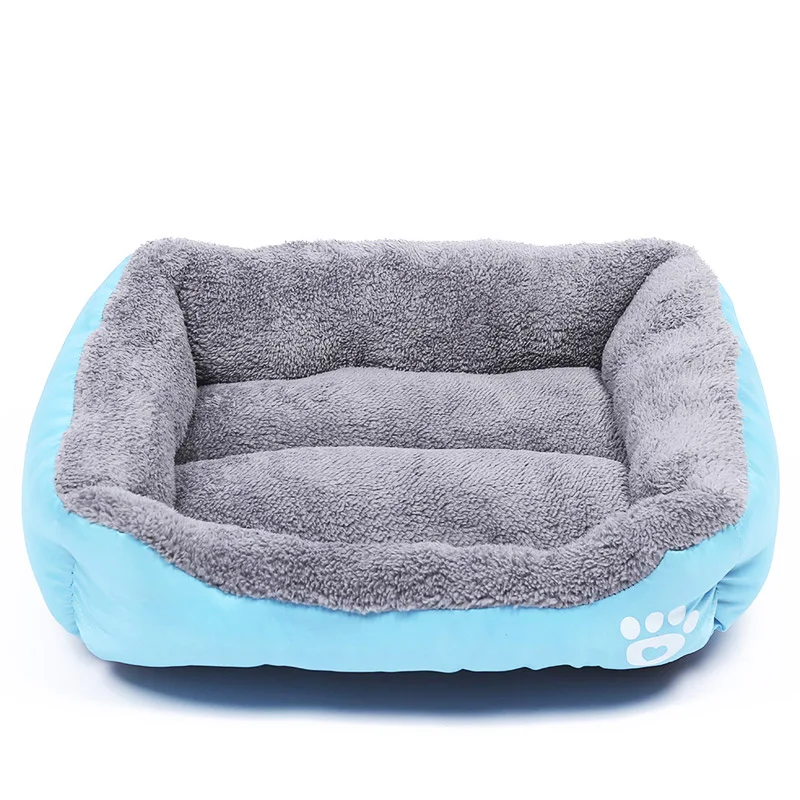 

Large Pet Cat Dog Bed 15 styles Warm Cozy Dog House Soft Fleece Nest Dog Baskets House Mat Autumn Winter Waterproof Kennel