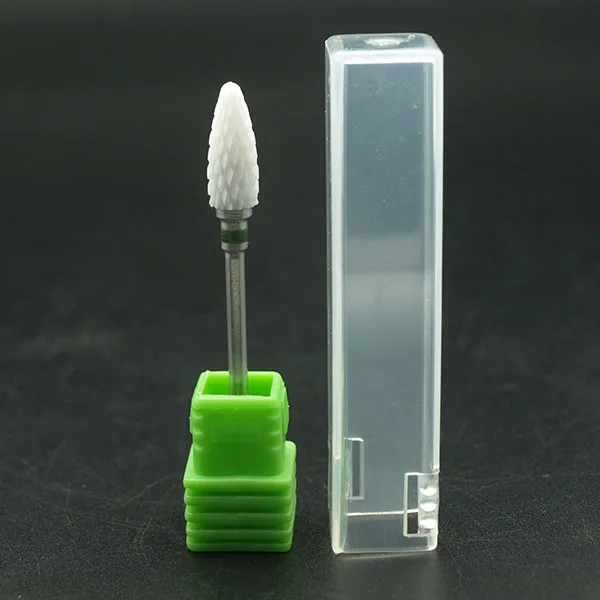 H0613Green EasyNail 26 типов супер белая керамическая дрель для ногтей битэлектрическая сверлильная машинка для маникюра Аксессуары Инструмент для ногтей, средство для удаления кутикулы - Цвет: H0613Green