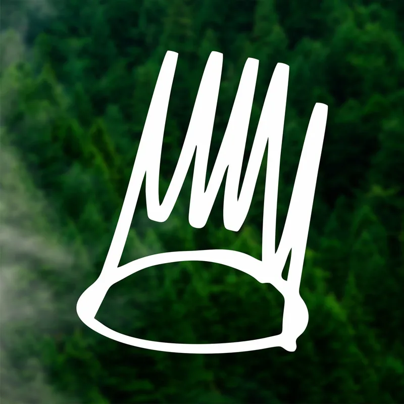 Корона виниловые наклейки автомобиля окна ноутбука Наклейка хип хоп Drake Rap знак