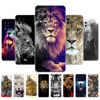 for samsung galaxy m22 m32 4g case phone back cover for samsung m22 case for samsung m32 4g m 22 32 case wolf tiger lion bear