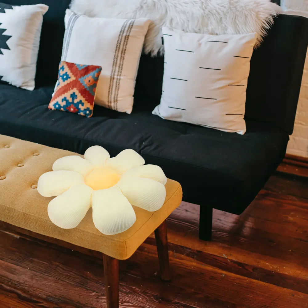 

1pc Flower Shaped Seating Cushion Chair Back Cushion Gift for Home Dorm