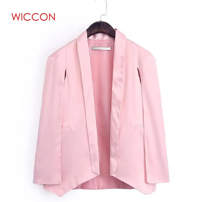 2020 модная женская куртка с длинным рукавом и отворотом OL крутая плащ