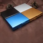 Карманная коробочка Для мужчин подарок чехол металл сигары контейнер для хранения курительных принадлежностей держатель для табака 9,2*8,2*2 см