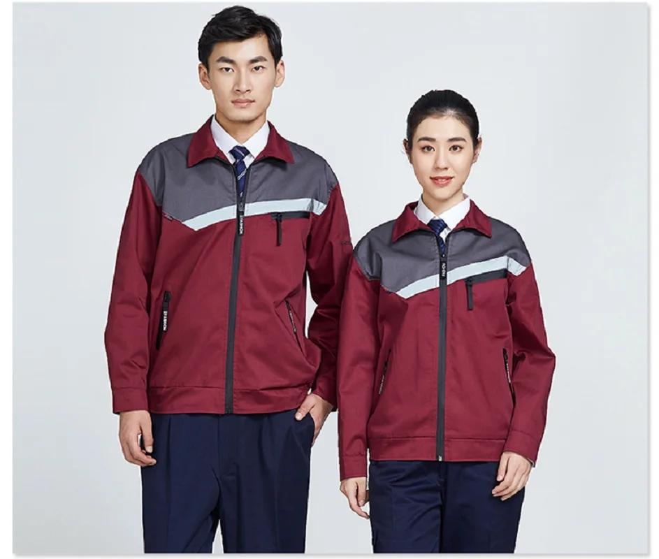 Мужской/женский светоотражающий сварочный костюм износостойкий комплект