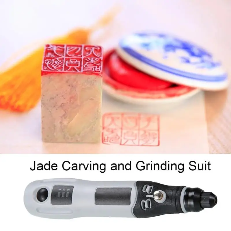 Мини шлифовальный станок с USB зарядкой набор вращающихся инструментов дрель