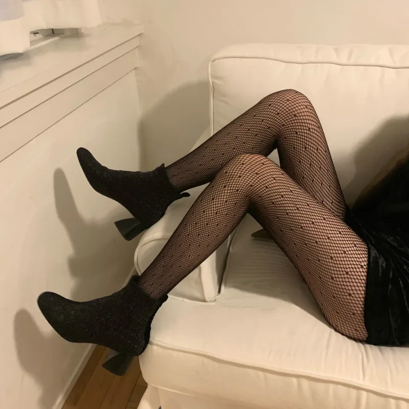 

Sexy Women Tights France Fishnet Comfortable High Tight Body Stockings Breathable Pantyhose for Lady Girl Friend Party Club Wear
