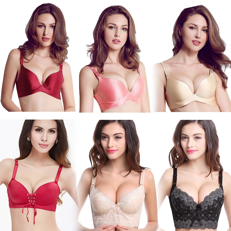 

2 шт./компл. модный сексуальный женский бюстгальтер с эффектом пуш-ап