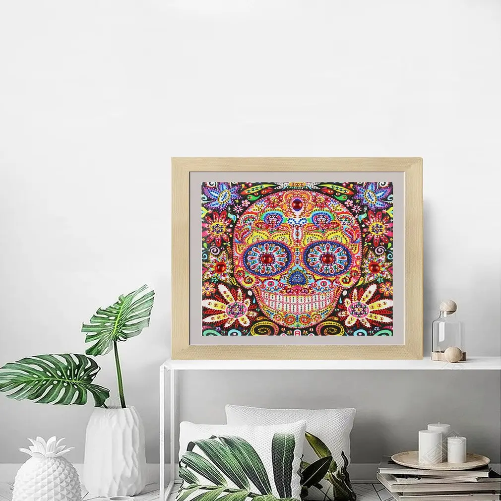 Набор для алмазной вышивки Череп|Рисование и каллиграфия| |