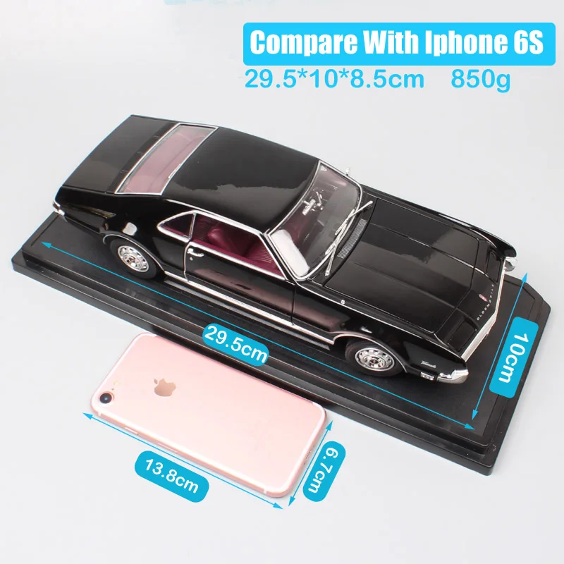 Масштаб 1:18 классический винтажный GM Oldsmobile Toronado 1966 литые автомобили и