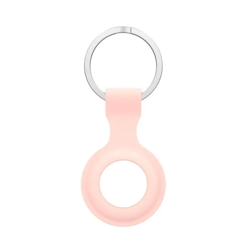 

For Apple Airtags Liquid Silicone Protective Case Cover For Apple Locator Tracker Anti-lost Device Keychain Protective