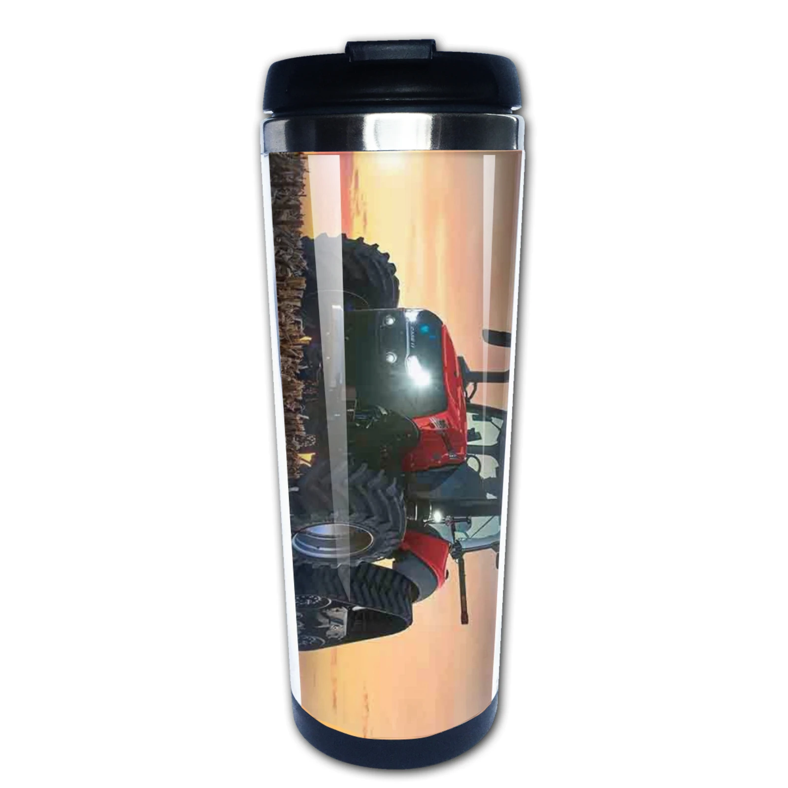 

CASE IH Sports Aluminum Alloy Thermos Aluminum Water Cup with Locking Fashion Bottle Cool Design Water Bottle