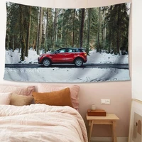 sports cars and vehicles printed living room decoration racing car mat wall hanging tapestry yoga rug home decor art wall carpet