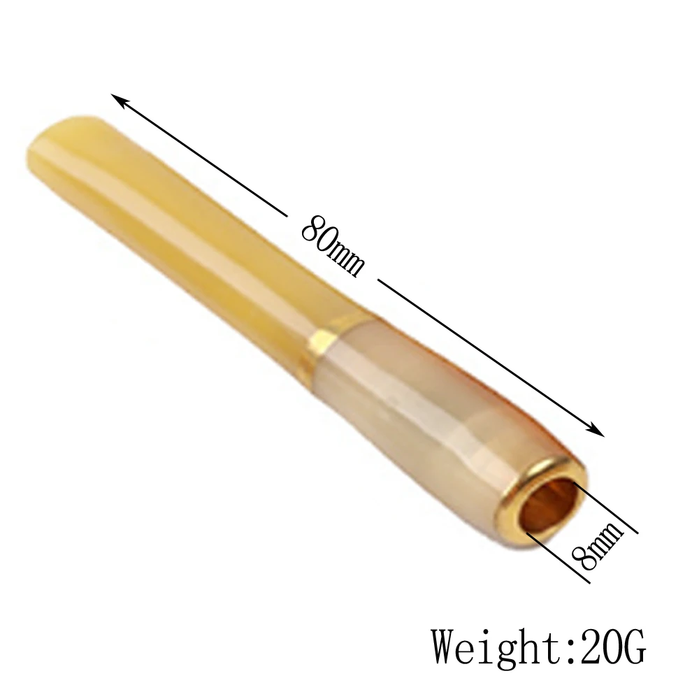 2 шт. рога фильтр сигарет держатель курительные трубки дыма табак трубка для