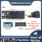 Новый набор материнской платы для майнинга ETH BTC 8 * PCIE 16X 4 * USB2.0 DDR3 слот SodimmПоддержка 106613331600 МГц S37 + SSD + ОЗУ + блок питания 1800 Вт