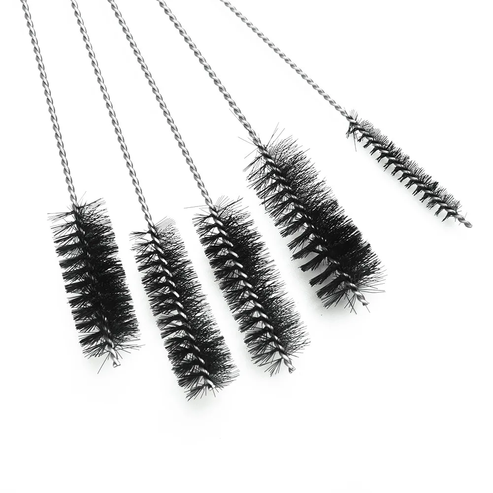 Washing Long Handle Tube Brush Tool Multi-function Glass Pipe Flexible 2-5mm Household Bottle 5x Cleaning Wire