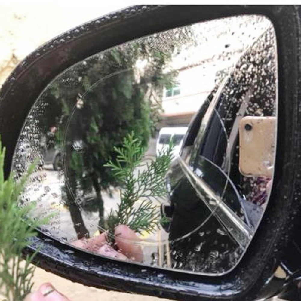 

2Pcs Universal Rainproof Anti-fog Car Rearview Mirror Protective Film Sticker