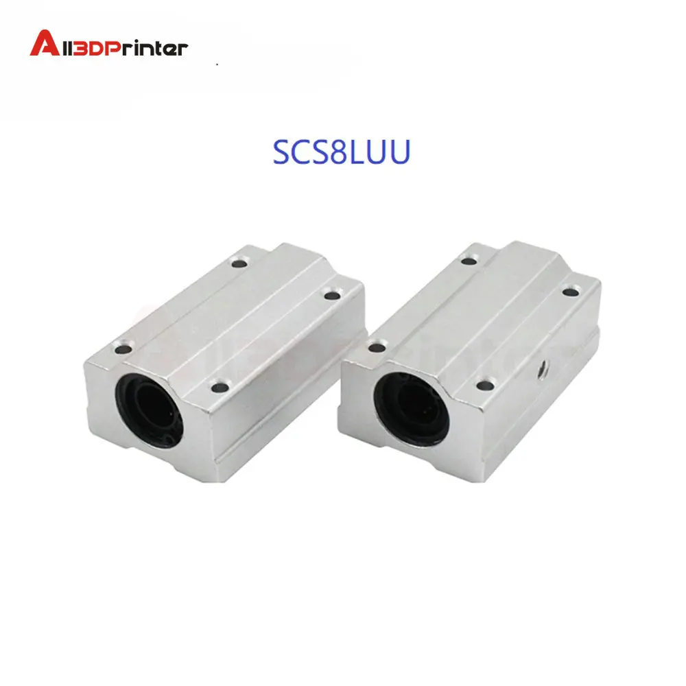 

1PCS SCS8LUU 8mm linear ball bearing seat CNC router SCS10LUU for CNC 3D printer shaft parts