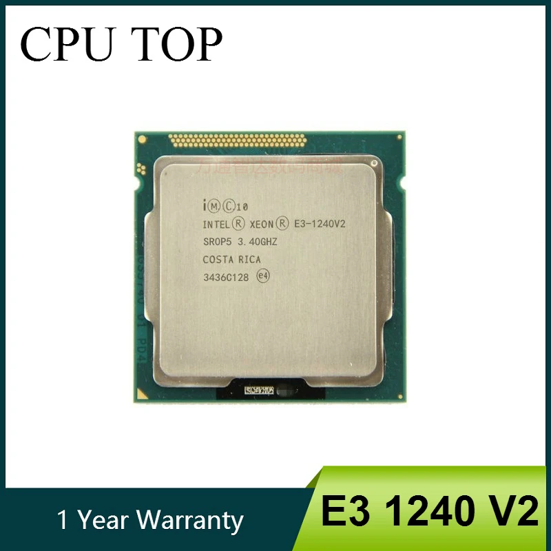 Intel Ксеон E3 1240 v2 8 м Кэш 3 40 ГГц SR0P5 LGA1155 Процессор процессор| |