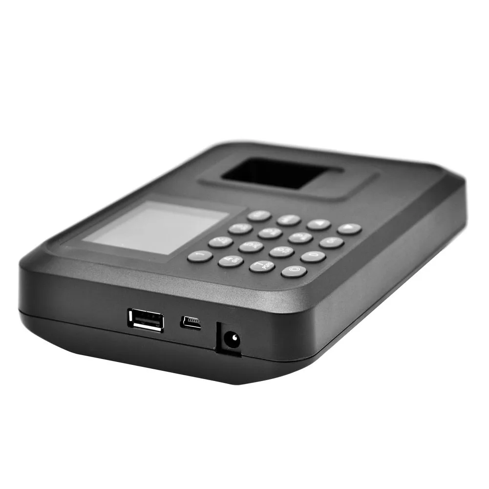 2 4 дюймов sers биометрический отпечаток пальца Дырокол usb Время часы офисная
