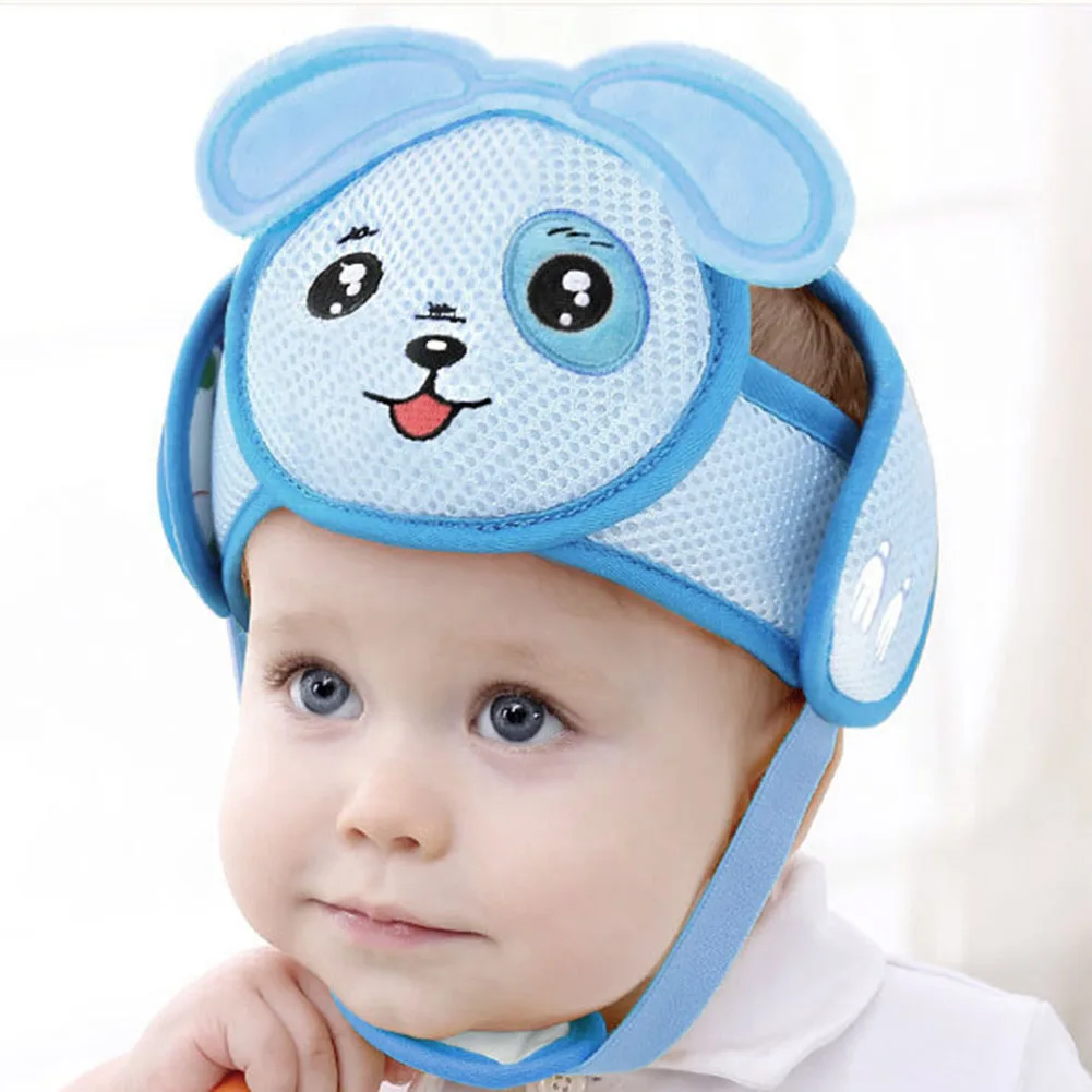 

Кепка puseky детская для обучения ходьбе, защитная шапка от столкновений, мягкий шлем для защиты головы, регулируемые шапки