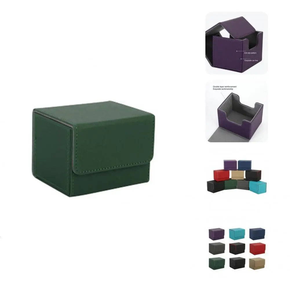 

Нескользящий чехол для карт, легкий вместительный Чехол для карт TCG, для хранения торговых карт, игровых карт