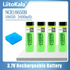 LiitoKala литиевая аккумуляторная батарея NCR18650B, 100% в, 3,7 мАч