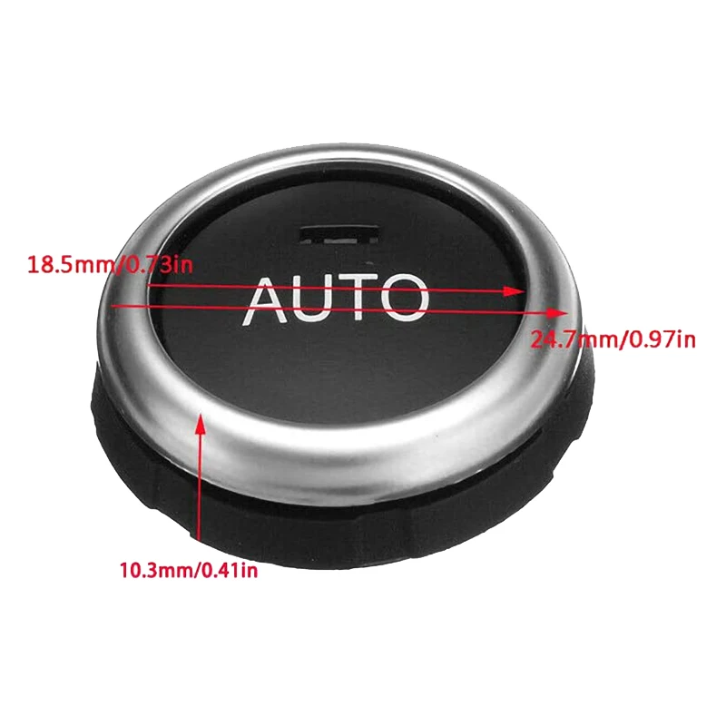 Автомобильный регулятор регулировки температуры Ручка кондиционера A/C для BMW 5 6 7