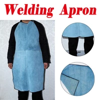 leather welding apron sleeveless thermal insulation apron welding protective equipment