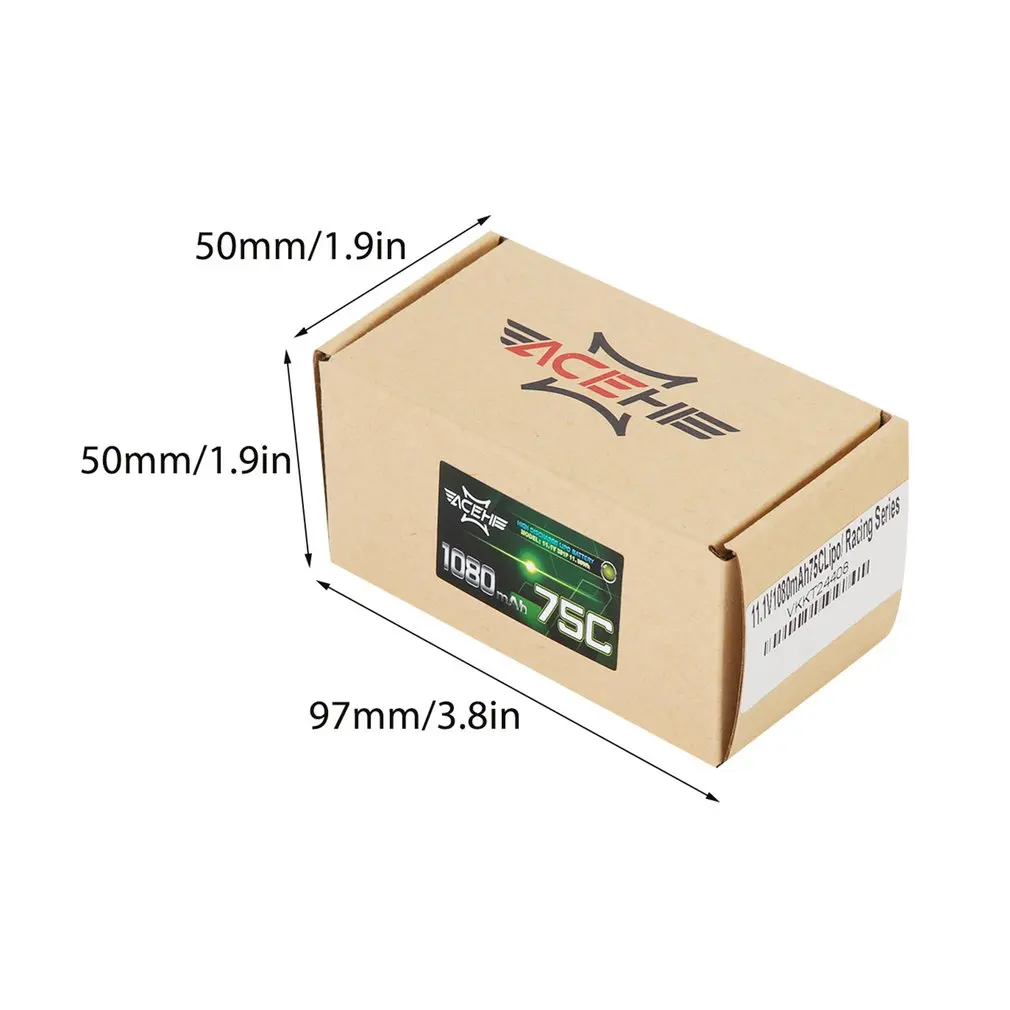 ACEHE 11 1 V 1080mAh 75C Lipo батарея 3S1P 11.99WH с высоким током разрядки TX30 Разъем для RC Raing Quacopter