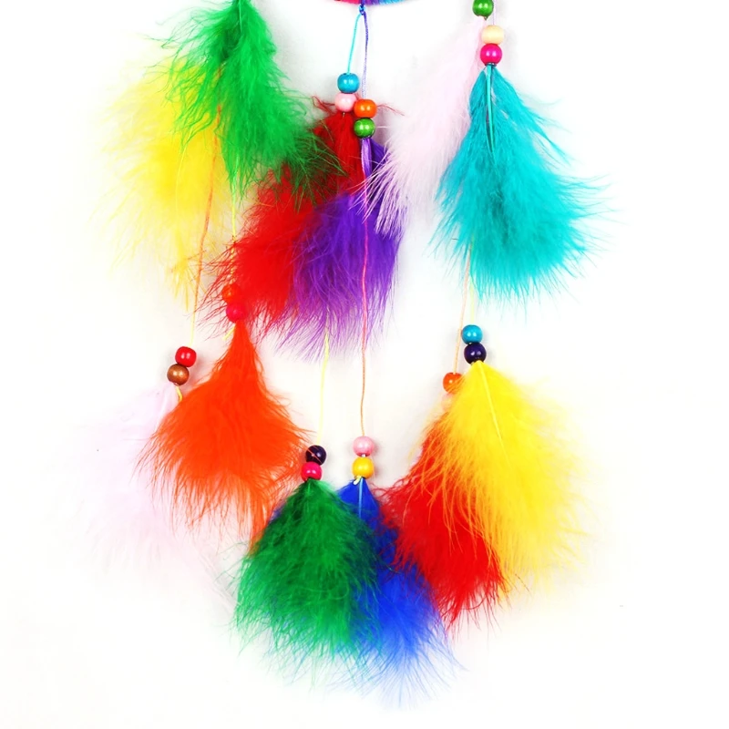

Handmade Dream Catcher with Feather Wall Car Hanging Decoration Ornament Gift 57BB