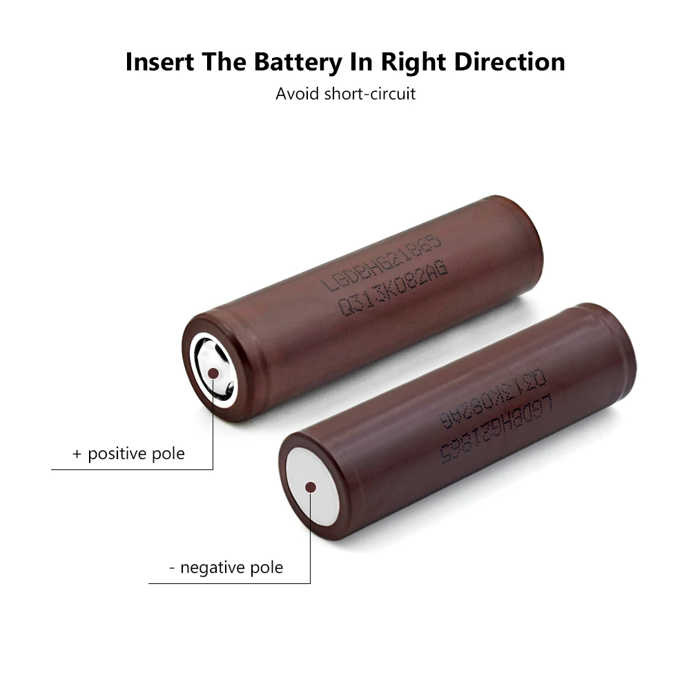 100% оригинал 18650 HG2 3 6 V 3000 mAh батарея для электронной сигареты LG литиевая
