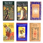 Серия карт Таро Райдер Smith-Waite Centennial Borderless, колода карт Таро, игры для гадания, семейные игры