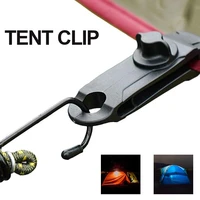 outdoor camping canopy tarpaulin tent clip adjustable windproof awning clamp camping clamp tent accessories camping equipment