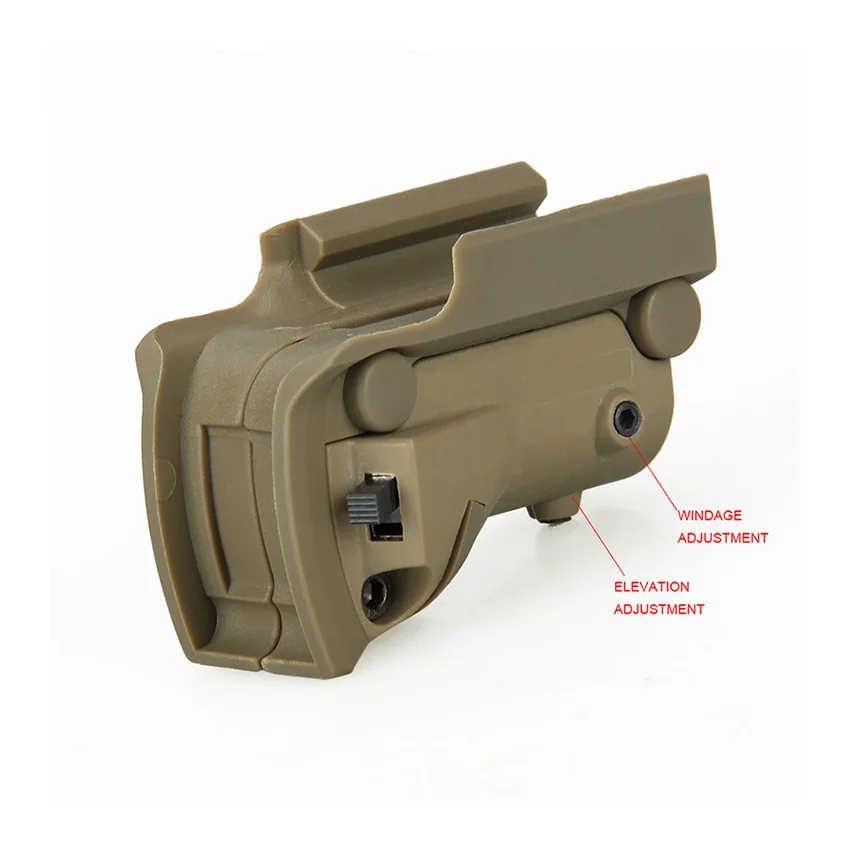 Тактический лазерный прицел 5 МВт с красной точкой для винтовки страйкбол Glock 17 19