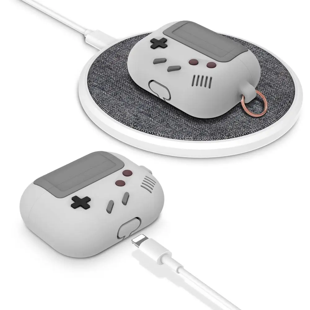 Чехлы для наушников AirPods 1 2 Game Boy классическая форма игровой консоли беспроводной