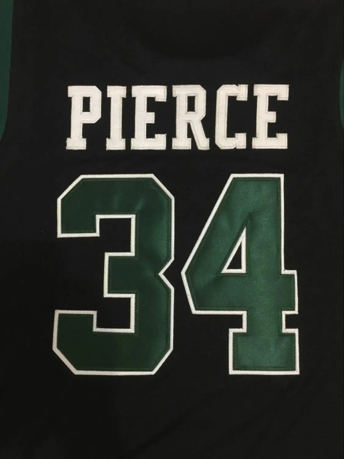 

Paul Pierce #34 Inglewood black white Basketball Jersey Stitched Custom Any Number Name jerseys