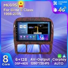 HD Android 11 для Mercedes Benz S Class W220 S280 S320 S350 S400 S430 S500 S600 автомобильное радио мультимедийный видеоплеер навигация GPS