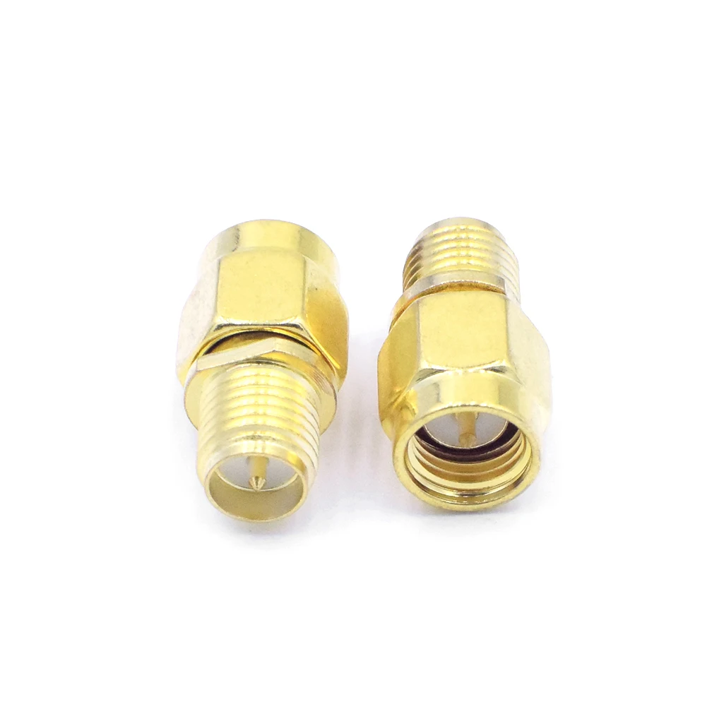 2/4/10 шт. радиочастотный соединитель латунный адаптер SMA штырь гнездо для антенны