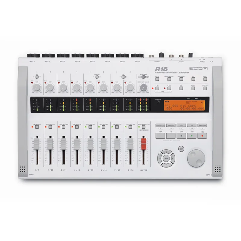 Многоканальный рекордер ZOOM R16 записывающее рабочее место - Цена: 34 301,28 руб.