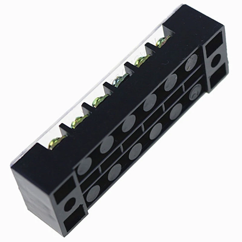 

6Points Bus Bar Auto Marine Power Distribution Screw Terminal Blocks Terminal Block Set 600V Useful Fashion Hot